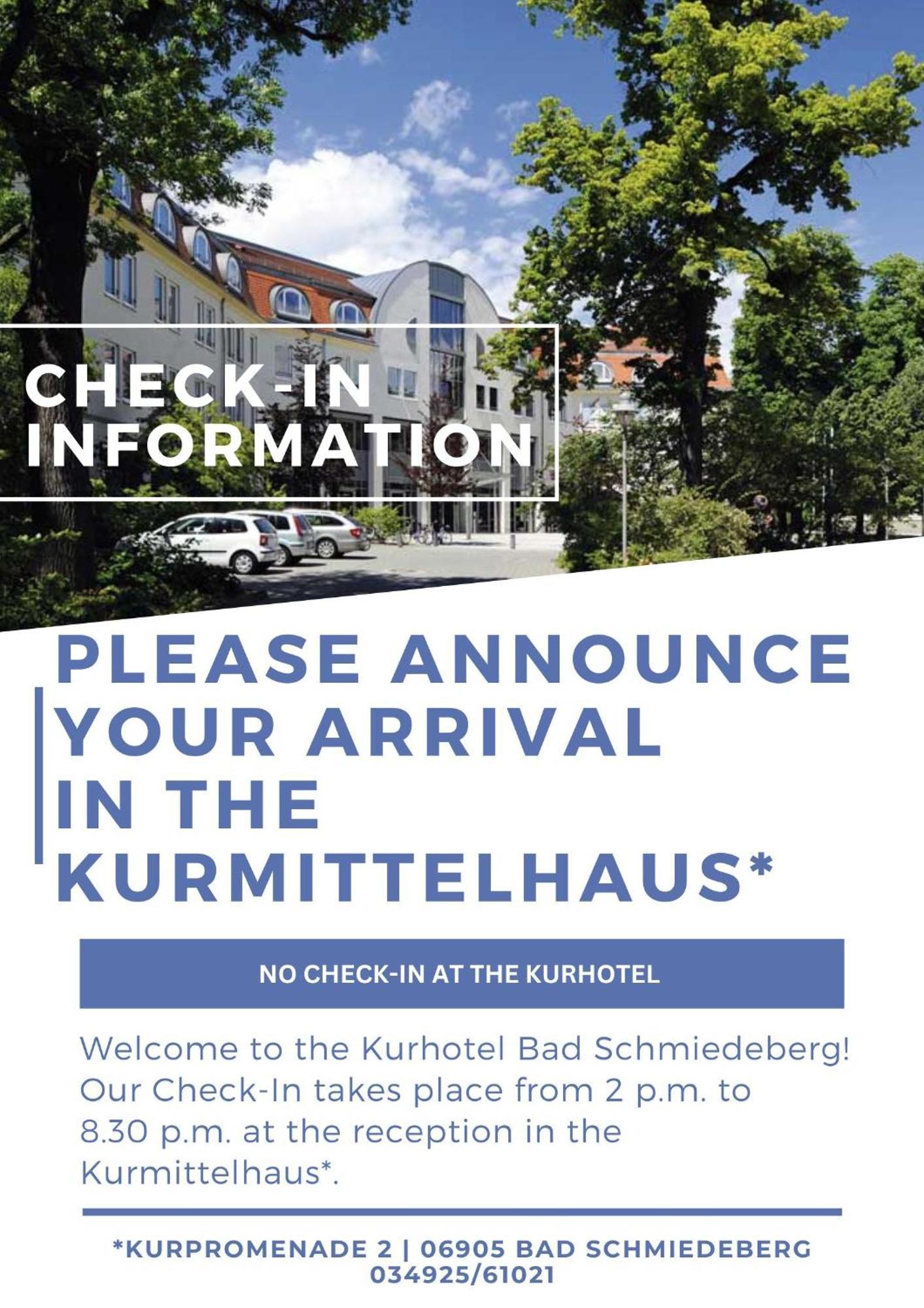 Kurhotel Bad Schmiedeberg Kültér fotó