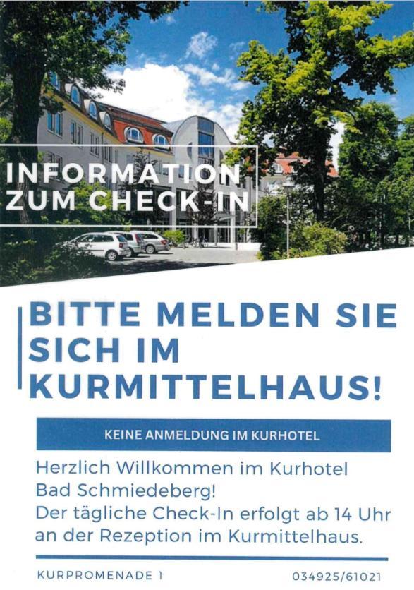 Kurhotel Bad Schmiedeberg Kültér fotó
